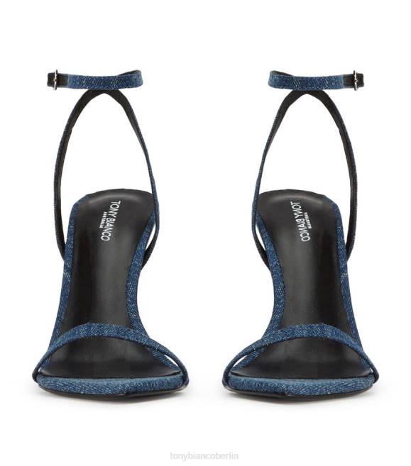 Stöckelschuhe| de Tony Bianco Frauen Myra-Heels blauer Jeansstoff 4624203